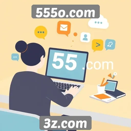 Recursos e funcionalidades do site 555o.com
