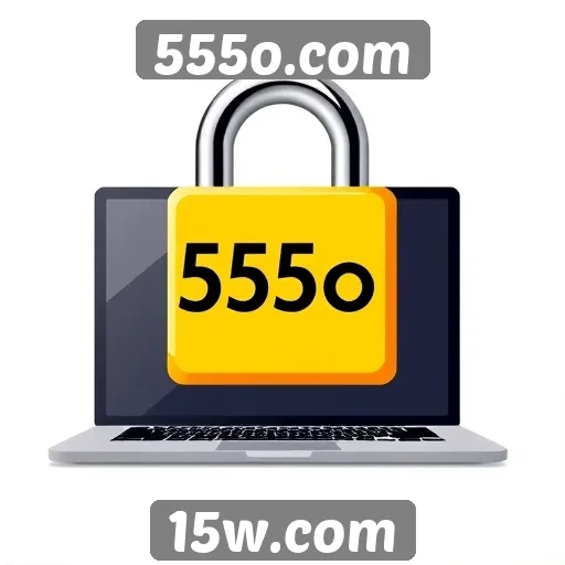 A infraestrutura de segurança do site 555o.com